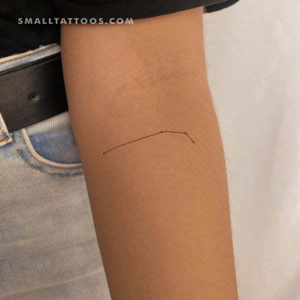 Aries Constellation Temporary Tattoo (Set of 3)