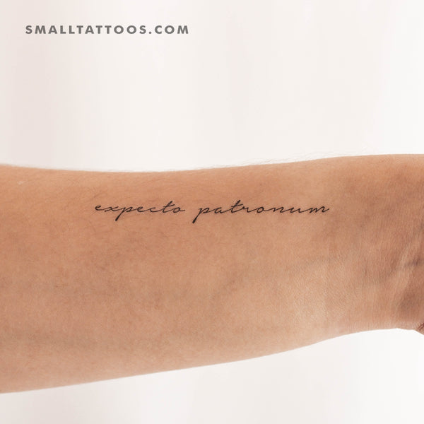 Expecto Patronum Temporary Tattoo (Set of 3)