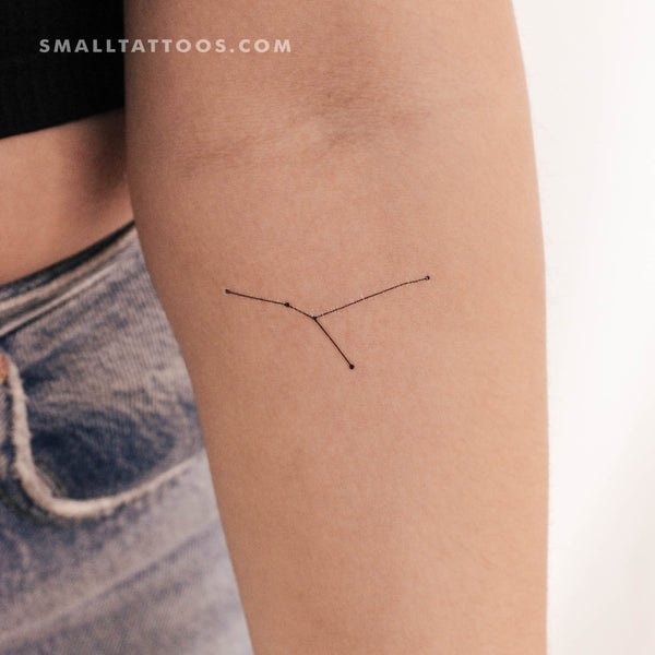 Cancer Constellation Temporary Tattoo (Set of 3)